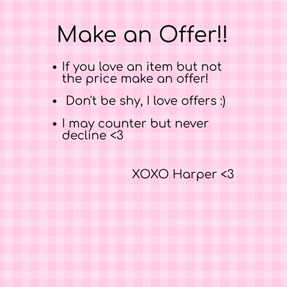 Other - MAKE AN OFFER!!